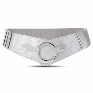 Women Wide Elastic Waist Belt Vintage Wide Stretch Waist Belt Fashion Retro🐴